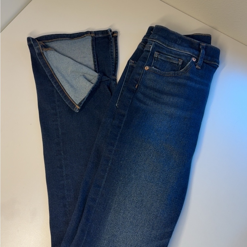 Express Dark Blue Women's Boot Cut Jeans